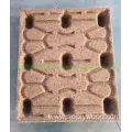 Free Fumigation High Pressure Compressed Moulding Wooden Pallet